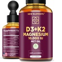 Flydende D3-vitamin med K2 & Magnesium Glycinate