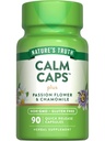 Nature 's Truth Call Caps er 124; 90 Kapsler er 124; med Passion Flower og Kamille er 124; Non-GMO, Gluten Free Supplement