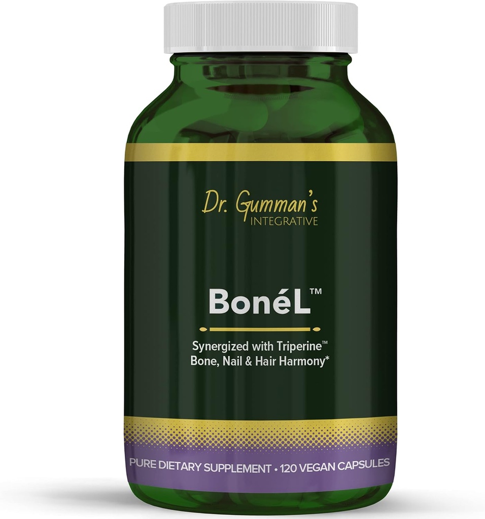 Bone 'L - Bone, Nail & Hair Harmony - Højeste potens, Maksimal bioaktivitet, Harmony Nutracatic Vegan Kapsler