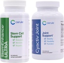 Cerule Stefenhance + Cyactive Spirulina Support Ultra Stem Cell Support Supplement med ekstrakter fra ferskvands mikroalger og marine makroalger til at hjælpe med at øge circulating Voksen Stem Celler og Prom