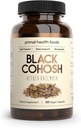 Organic Black Cohosh 1000 mg 60 Servings | Menopause, Night Sweats and Sleep Support | Vegetarian, Organic, Non-GMO & Gluten Free
