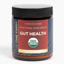 One Farm Superfood Powder Gut Health, Organic Gut Linding Blend og Prebiotic Blend, Non- GMO, Prebiotika med Bone Broth, Tyrkiet Tail Mushroom, Slippery Elm, og Marshmallow Root til GI sundhed