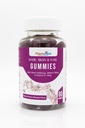Hår Hud & negle Vitamin Gummier med Biotin C-vitamin og E-Vegan Gluten Free & Non- GMO Ingredienser -60 Greve