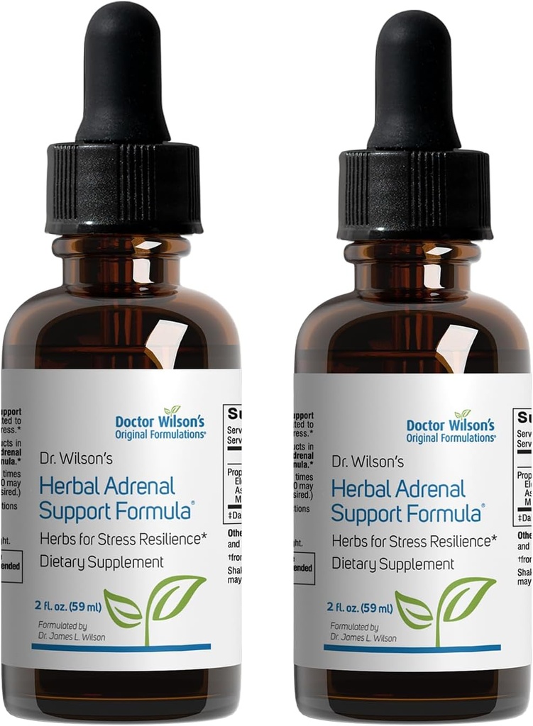 Doctor Wilson 's Original Formuleringer 2- Pack Herbal Adrenal Support Formel 2 Flydende Ounces