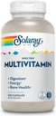 SOLARAY Spectro Multivitamin, Jernfri - Multi Vitamin w / Calcium, Magnesium, Energigivende Grønne, fordøjelsesfremmende enzymer - fordøjelse, Cellular Energy, Knoglesundhed, immunforsvar, 41 Servere, 250 Kapsler