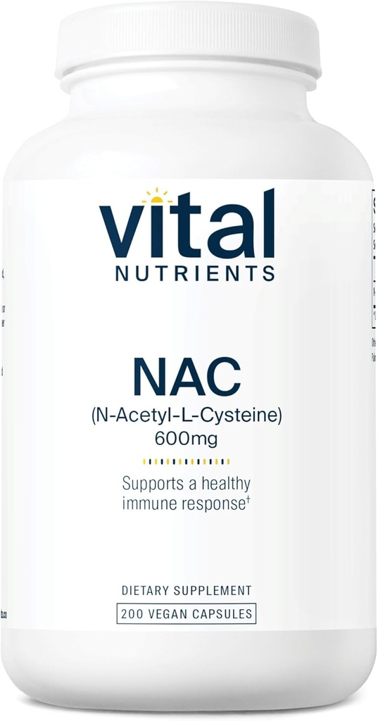 Vital Nutrients NAC 600 mg