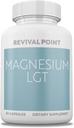 Kraftig tredobbelt Magnesiumkompleks med chelateret Magnesiumbisglycinat og Magnesiumtaurat til Superior Absorption- 150mg Elementært Magnesiumsupplement - understøtter søvn, kardiovaskulær sundhed og nerver