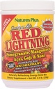 NaturesPlus Kilde til Life Red Lightning Energy Drink Powder - .5 lbs - Blandede Berry Flavor - Natural Energy Boost - med Whole Foods, Antioxidants & Red Superfoods - Gluten- Gratis - 38 Servering