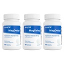 STOR Magdelay Magnesiumchlorid 64 mg - Forsinket frigivelse Magnesiumsupplement - Kosttilskud - 60 tabletter (3 pakninger)