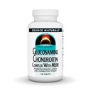 Source Naturals Glucosamin Chondroitin Complex with Msm - 120 tabletter