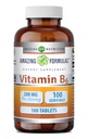 Amazing Formulas Vitamin B6 Pyridoxin 200mg 100 tabletter Supplement 124; Non- GMO