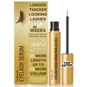 Eyelash Serum for Lash Vækst for kvinder: Natural Lash Serum for Længere Fuller Healthier Lass - Vegan & Cruelty- Free Eyelash Enhancer for Følsomme Øjne 5ml 0,17 Fl Oz 5- Month Supply
