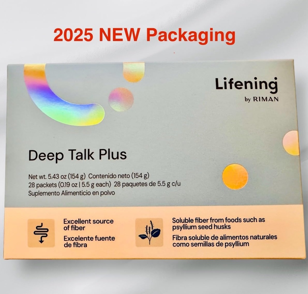 Riman Lifening Deep Talk Plus Kosttilskud, 5,5g x 28 Pakninger