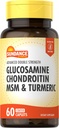 Sundance Glucosamin Chondroitin MSM og gurkemeje 124; 60 kapsler