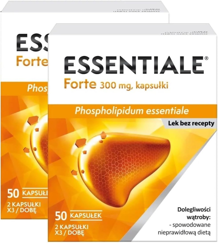 Essentiale Forte 300mg 50 kapsler (pakninger af 2) af Essentiale Forte