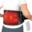 Comfytemp Cordless Opvarmning Pad med Massager til Rygsmerter Relief, Portable Lavere Ryg Massager FSA Egnede HSA Genopladelige, Fødselsdagsgaver til kvinder Mænd Mor far seniorer Christmas 3 Heat 30 Auto-Off