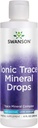 Swanson Concentrace Trace Mineral Drops 8oz- Complete Mineral Complex for Energy, Hydration, & Electrolyte Balance Over 72 High Absorption Ionic Minerals såsom Magnesium, kalium, calcium