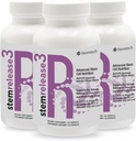 Triple The Vitality: stemrelease3 ™ 3- Pack - Cutting-Edge Stem Cell Supplements Nutrition for Enhanced Telomere Sundhed og ungdommelig fornyelse - Unleash din krops potentiale