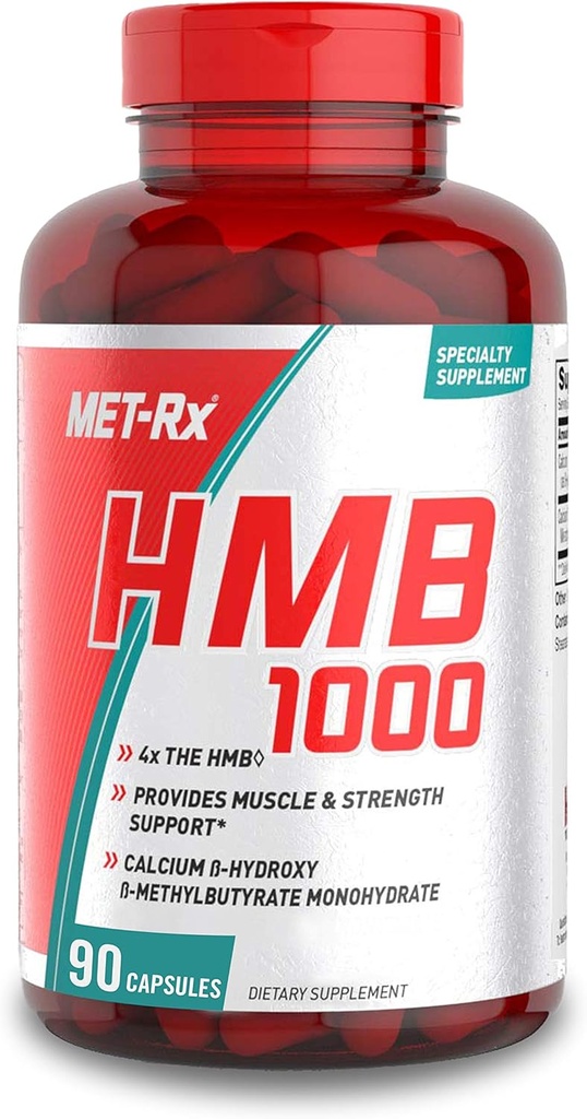 MET- Rx HMB 1000 Kosttilskud Kapsler, 90 Tæl