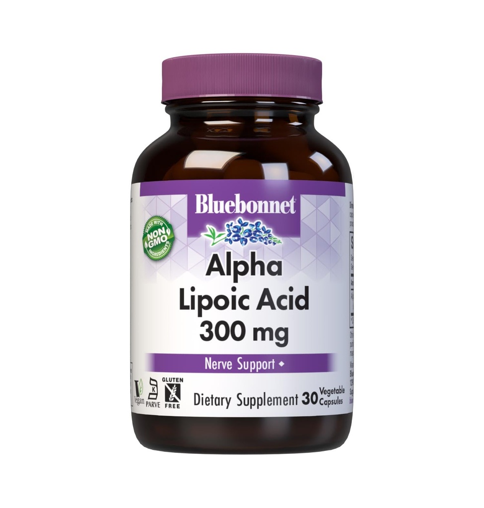BLUEBONNET NUTRITION ISA LIPOIC ACID 300 mg