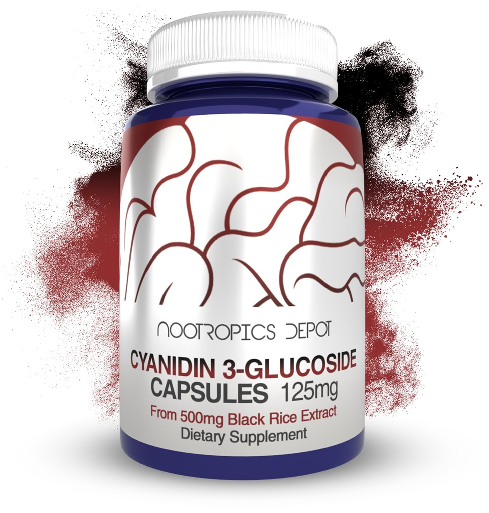 Nootropics Depot Cyanidin 3- Glucosid Capsules