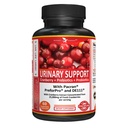 Potent have Urinstøtte Kvinder Probiotika til Urinære Tract Sundhed for Kvinder, Tranebær Kapsler med 5 Millioner CFU Cranberry Extract, Prebiotika og Probiotika til Kvinder, 60 Caps, 30 Servere