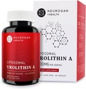 Neurogan Liposomal Urolithin A Capsules - Liposomal Techologi for Consistency Cellular Health Post Biotic Supplement for Gut Wellness - Tag 2 daglige (60 kapsler, 1000 mg Total Servering)