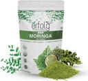 Erfolg 100% Økologisk Moringa Oleifera Leaf Powder Dex124; 7 oz - 0,44lb Dex124; Rich in Nutrients, Vegan & Gluten- Free, Rich in Antioxidants & immunvitamin Dex124; Moringa Drink Dex124; Moringa Tea