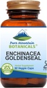 Echinacea Goldenseal kapsler - Kosher Vegan Caps med 450 mg Økologisk Echinacea Goldenseal Complex
