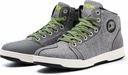 IRON JIA 's Motorcykelsko til mænd, Breathable Anti- Slip Beskyttende Gear, Powersport Casual Motorcycle Riding Boots (Grey 8)