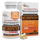Platinum Health Alpha Lipoic Acid for neuropati nerve Pain Support, Supplement, B Vitaminer, L Arginin, All Natural Maximum Strength Neuropaquell for Discomfort in Feet, Hand, Toes, 120 Kapsler, 800mg