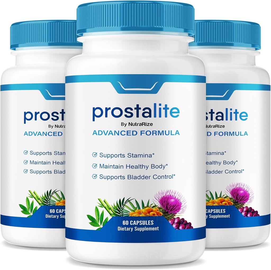(3 Pack) Prostalitkapsler, Prostalitprostata Support, Prostalitall- Natural Supplement for mere kontrol, Prostalitmaximum Strength Pills, Prosta lite Anmeldelser (180 Kapsler)