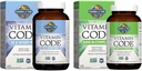 Livets have Mænd 50 + Multivitamin og B Complex Vitamin Rå Hel Mad 120 Capsule Supplement Bundle