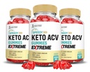 (3 Pack) Speedy Keto ACV Gummies Extreme 2000MG Speedy Keto Gummies Advanced Formel Apple Cider Vinagar med Pomegranat Beet Juice Powder B12 Vegan Non GMO 180 Gummys