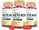 Justified Laboratories (3 Pack Speedy Keto ACV Gummies Extreme 2000MG Speedy Keto Gummies Advanced Formula Apple Cider Vinegar with Pomegranate Beet Juice Powder B12 Vegan Non GMO 180 Gummys