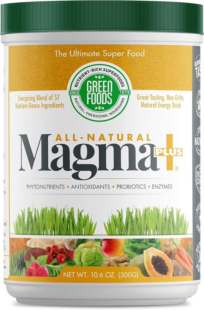 Grønne fødevarer Magma Plus pulver 10.6 Ounces