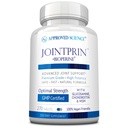 Godkendte Science Jointprin - Fælles supporttillæg - Glucosamin, MSM, Chondroitin, Gurkemeje, Boswellia, BioPerine - 3 måneders forsyning