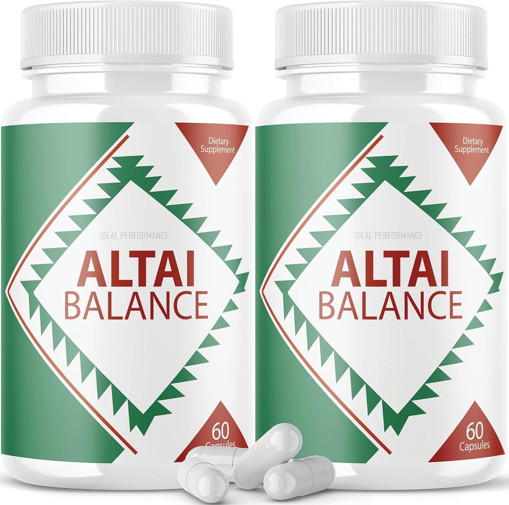 IDEAL YDEEVNE (Official) Altai Balance Support Formel Pills Supplement (2 Pack)