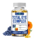 Total Eye Complex - Lutein + Bilberry + Zeaxanthin + Citrus Bioflavonoider - Ultra Vision Support Supplement for sunde øjne 120 Softgels, 60 dages forsyning
