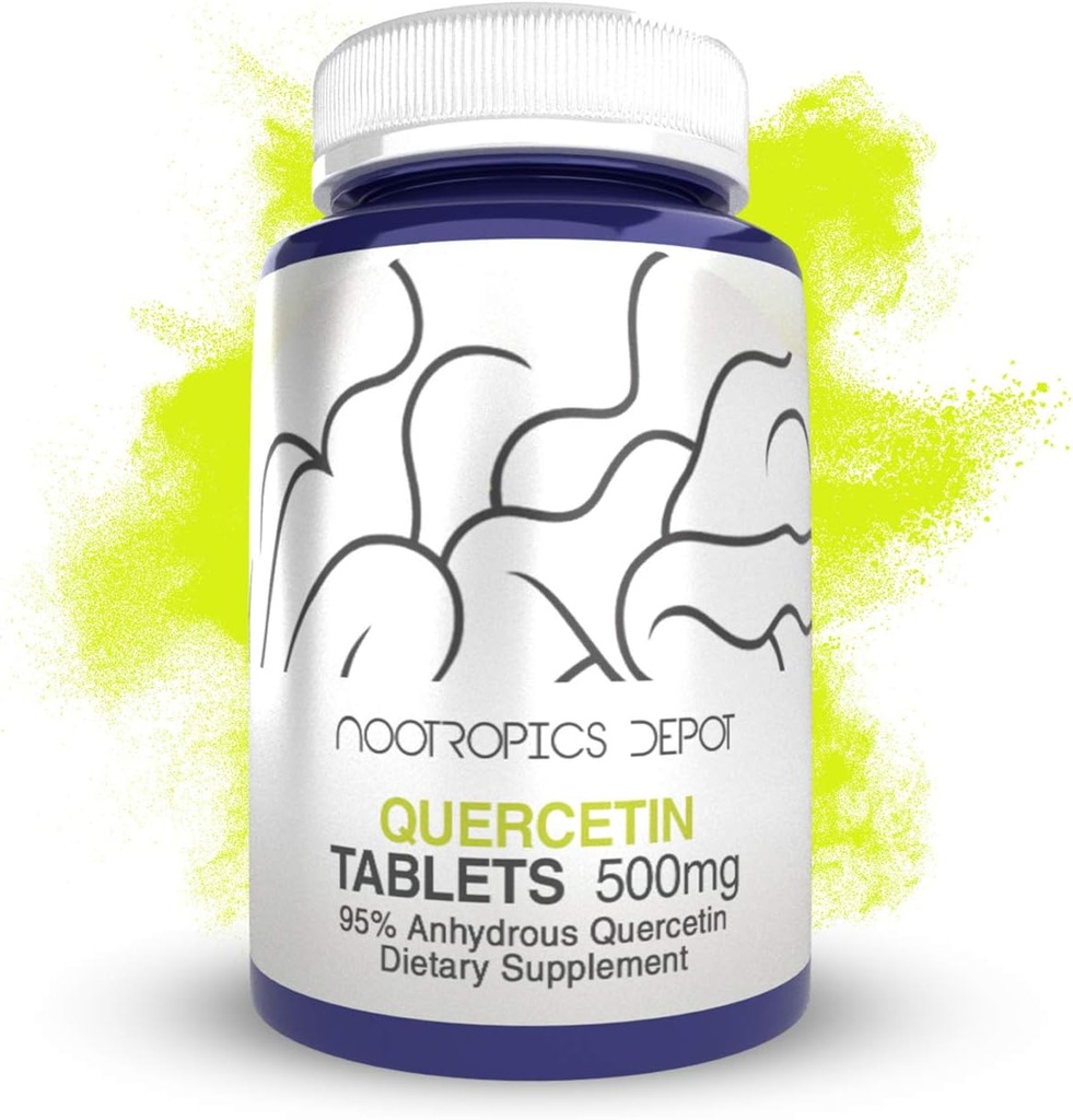 Nootropics Depot Quercetin Tabletterne er 124; 500mg