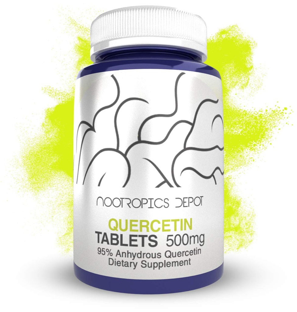 Nootropics Depot Quercetin Tabletterne er 124; 500mg