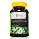 Super Probiotisk Complex (Reduces Occasional Gas / Bloating), GMP, Natural Product Assn Certified, Made in USA - 60 tabletter