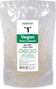 Nutricost Tomme Kapsler Størrelse 1 Vegan - 500 Clear Tomme Plant- Based Kapsler - Kosher Certified, Halal Certified, Non- GMO, Soy Free, Gluten Free, Vegetar