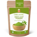 SPICY ORGANIC Neem Powder - 16 oz. - Certificeret USDA Organic - Non- GMO - Friske tørrede Neem blade pulver til sundt hår og hud - Azadirachta Indica Ayurvedic Herb for samlet velvære