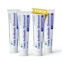 Globe (4- Pack) Lidocain førstehjælp Antibiotisk salve 1 Oz - Maksimal styrke Smerte Relief & Infektion Beskyttelse - Numbers Skin Fast med Lidocain - Nødhjælp & Infektion Beskyttelse