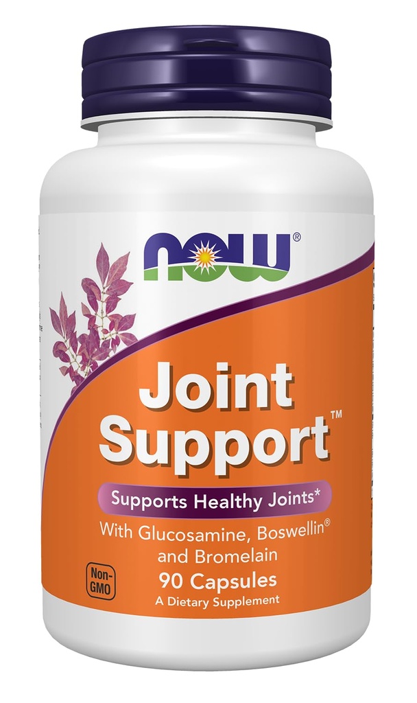 Now Foods Supplements ™ med Glucosamin, Boswellin ® og Sea Cuckumber, 90 kapsler