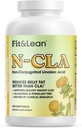 Fit & Lean N- CLA, vægttab supplement, reducerer Belly Fat bedre end CLA, Boost Metabolisme, understøtter Lean Muscle, Stimulant fri, ikke konjugeret linolsyre, 120 Servere (Packaging May Vary)