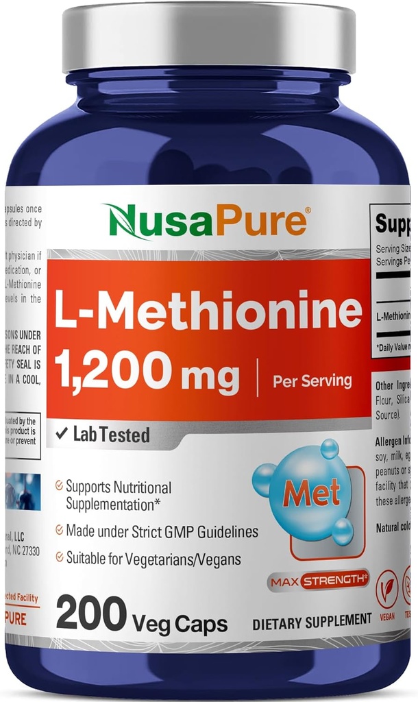 NusaPure L methionin 1200mg
