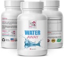 Natural Complex - WATER AWAY - Natural diuretic, Urte diuretic, Vand supplement, Fluid balance, Urte blanding, Diuretic support Urte balance support, Vand management supplement 1Bot 60Caps
